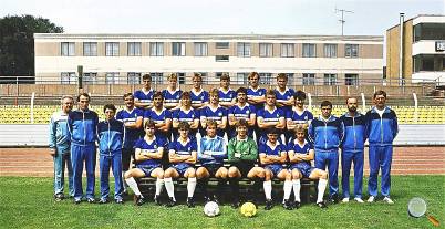 Das Team 1988/89 (Foto: Wolfgang Schmidt)