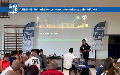 Schiedsrichter-Infoveranstaltung beim BFV