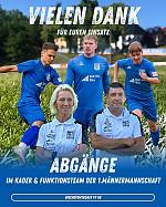 Abgänge im Kader & Funktionsteam
