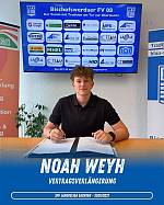 Vertragsverlängerung Noah Weyh