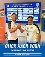 Trainerteam erstmals zusammen auf dem Platz