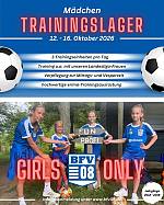 GIRLS ONLY +++ Mädchen-Trainingslager beim BFV 08