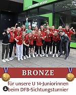 BFV-Mädchen beim U14 Länderpokal des DFB