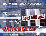 24. Spieltag NOFV Oberliga Nordost