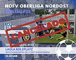 22. Spieltag NOFV Oberliga Nordost