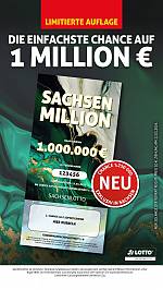 "Sachsen Million" ... neue Lotterie von Sachsenlotto